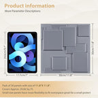 Heikki 30 Pack 3D Wall Panel for Interior Wall Décor, PVC Flower Textured Wall - Image 4