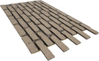EverStone Aged Brick Faux Brick Panel, 46 7/8"W x 27"H x 1 1/4"D, Adobe Color - Image 6