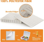 Cork Board Tiles for Wall with Push Pins, Removable 36" x 24" Slat Bulletin - Image 4