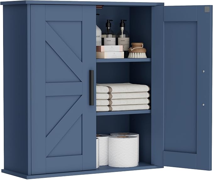 Homleke Bathroom Wall Cabinet, Over Toilet Storage Cabinet by Homleke
