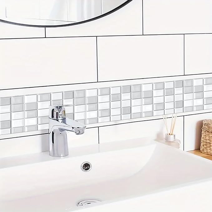 HOMETITUTE Wallpaper Border Peel and Stick Decorative Wall Trim Self Adhesive - Image 2