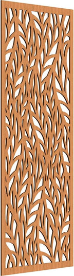 Ortonville Decorative Pierced Fretwork Wood Wall Panels, 27 3/8"W x 69 3/8"H x by EkenaMillwork