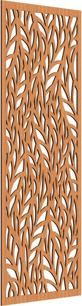 Ortonville Decorative Pierced Fretwork Wood Wall Panels, 27 3/8"W x 69 3/8"H x by EkenaMillwork