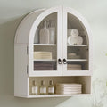 IFGET Bathroom Arched Wall Cabinet, 23.6'' Wide Medicine Cabinet by IFGETEnrichYourLivingSpace