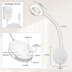 Wall Mounted Reading Light, Bedside Headboard Lights - Image 8