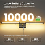 Battery Operated Wall Sconces Set of Two, 10000mAh Rechargeable Wall Lights - Image 2
