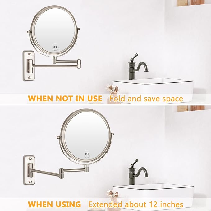 Wall Mounted Makeup Mirror - Image 5