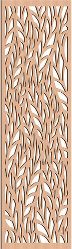 Ortonville Decorative Pierced Fretwork Wood Wall Panels, 29 3/8"W x 74 3/8"H x by EkenaMillwork