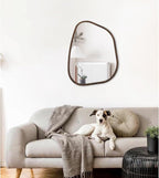 Irregular Asymmetrical Mirror Wall Mounted, Unique Vanity Mirror, Shaped - Image 3
