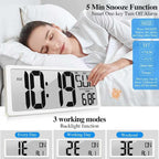 TXL Large Digital Wall Clock - Image 6