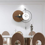 Large Modern Wall Clock for Living Room, Decorative Silent Battery Operated - Image 2