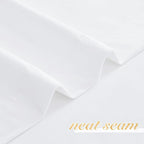 NICETOWN White Velvet Curtains and Drapes 12 ft Long, Extra Long Elegant Wall - Image 6