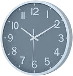 Wall Clocks Battery Operated 8 inch Modern Wall Clock, Silent Non Ticking Wall - Image 2