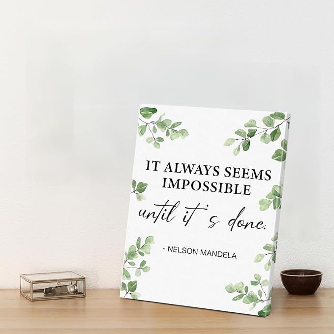 Inspirational Wall Art Motivational Painting Wall Decor - Image 6