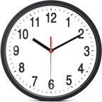 Foraineam 2-Pack Silent Non Ticking Wall Clock - Image 2