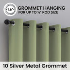 SimpleHome 100% Blackout Curtains - Image 5