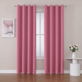 ChrisDowa Room Darkening Curtains 90 Inches Long 2 Panels Set by ChrisDowa