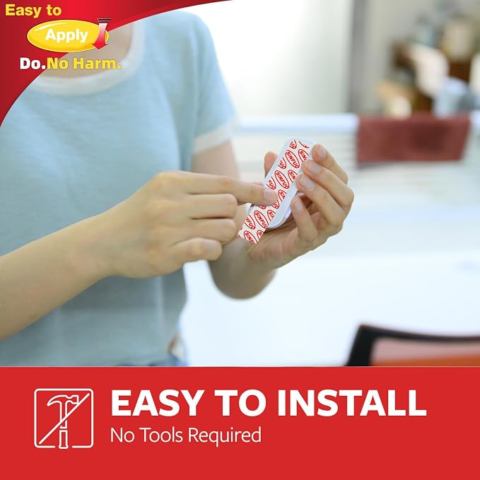 Sinfuo 20 Hooks for Hanging Variety Pack, Adhesive wall Hooks Heavy Duty - Image 8