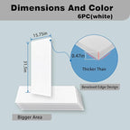 6 Pack Self-Adhesive Acoustic Panels, 15.75" X 31.5" X 0.47" Soundproof Wall - Image 5