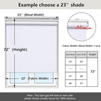 Cordless Roller Shades Blackout Blinds - Image 4