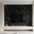 Abyssaly Black Marble Contact Paper Peel and Stick Countertops Waterproof Stick - Image 4