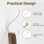 Coat Hooks Wall Mount for Hanging - Image 3