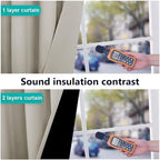 NICETOWN 100% Blackout Window Curtain Panels, Cold and Full Light Blocking - Image 4