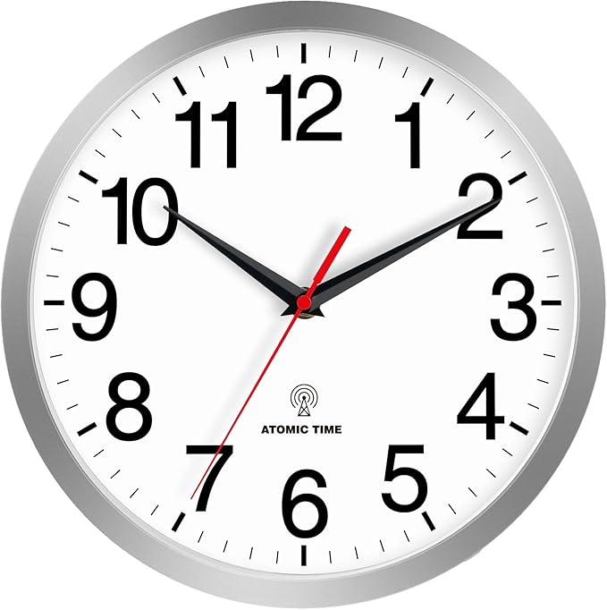 Rohioue Atomic Wall Clock Modern 14 Inch Battery Operated Analog Clock by RohioueWallClock