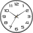 8 Inch Modern Wall Clocks Battery Operated by MABPEDO