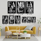 GUBIYU Black Gray Animal Wall Art Set of 3 Lion Prints - Image 3