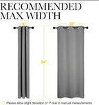 NICETOWN Thermal Insulated Grommet Blackout Curtains - Image 6