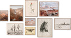 KBKBART Vintage Southwestern Wall Art, American Rustic Arizona Wall Art by KBKBART