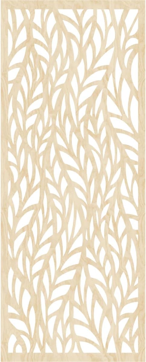 Ortonville Decorative Pierced Fretwork Wood Wall Panels, 13 3/8"W x 34 3/8"H x - Image 2