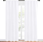 NICETOWN Kitchen Window Curtain Panels - Image 2
