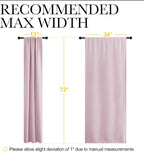 NICETOWN Blackout Curtains for Living Curtains, Room Darkening Draperies Window - Image 7