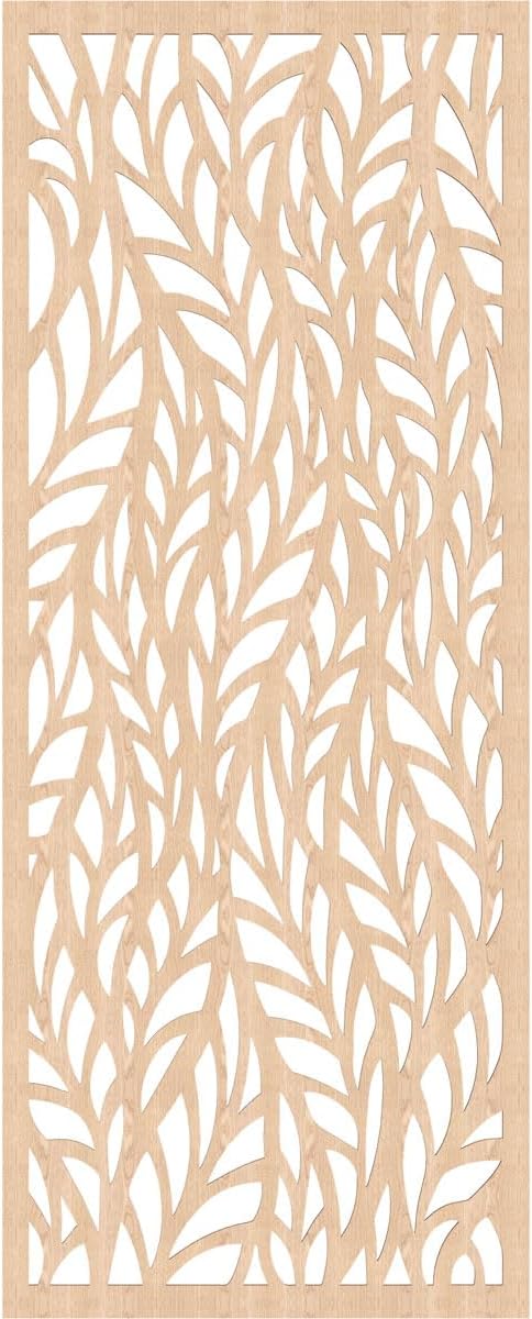 Ortonville Decorative Pierced Fretwork Wood Wall Panels, 31 3/8"W x 79 3/8"H x - Image 4