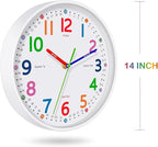 Silent Kids Wall Clock – Non-Ticking, Battery-Powered - Image 5