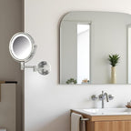 JERDON Wall-Mounted Vanity Mirror - Image 2