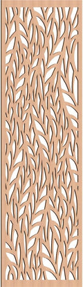 Ortonville Decorative Pierced Fretwork Wood Wall Panels, 37 3/8"W x 94 3/8"H x by EkenaMillwork