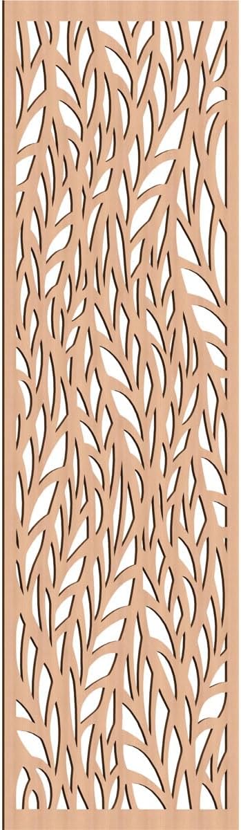 Ortonville Decorative Pierced Fretwork Wood Wall Panels, 37 3/8"W x 94 3/8"H x by EkenaMillwork
