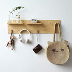 Wooden Pegboard Modular Display Organization Storage Wall Hooks Shelf - Image 3