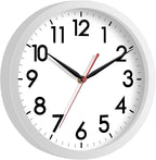 AKCISOT 12 Inch Wall Clock Silent Non Ticking Modern Wall Clocks Battery - Image 2