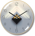 Ergocar Silent Modern Wall Art Deco Clock, Suitable by Ergocar