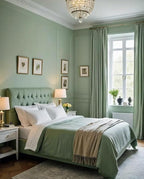 Dimoon 590''x23.6'' Green Peel and Stick Wallpaper Contact Paper Modern Self - Image 6