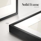 Framed Black and White Botanical Wall Art - Image 4