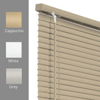 CHICOLOGY Mini Blinds for Indoor Windows – 23"W x 36"H, Cappuccino Horizontal - Image 5