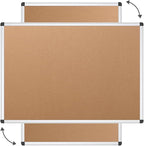 VIZ-PRO Large Cork Bulletin Board, 60 X 36 Inches, Wall-Mounted Corkboard - Image 2
