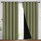 Yakamok 100% Blackout Curtains, Noise Reduction and Privacy Curtains by Yakamok