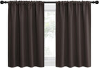NICETOWN 2 Panels Blackout Curtains, Rod Pocket Thermal Insulated Drapes by NICETOWN