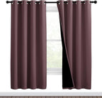 NICETOWN Living Room Completely Shaded Draperies, Privacy Protection & Noise by NICETOWN